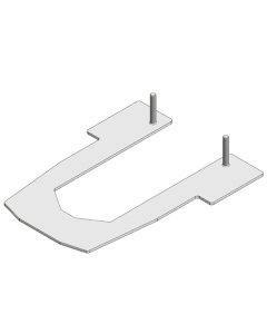 Limplate til AquaClean Mera Classic gulvstående toalett