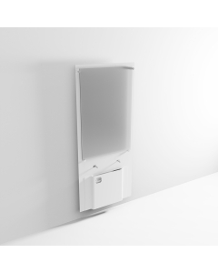 AddLife SlimLine servantoppheng med speil, elektrisk høyderegulering